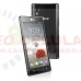 SMARTPHONE LG L9 P768 PRETO COM DISPLAY 4.7 CÂMERA 8MP PROCESSADOR DUAL-CORE 1GHZ WI-FI 3G E MEMÓRIA INTERNA DE 4GB 